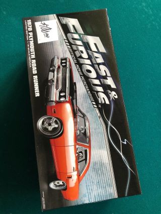 1:18 Scale Gmp 1970 Fast & Furious Plymouth Road Runner,  Item No.  18807