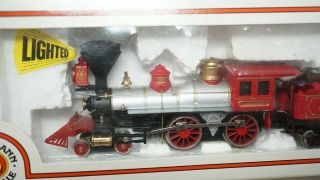 CPRR Bachmann Jupiter 4 - 4 - 0 old time powered steam engine HO scale NOT 3