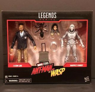 Marvel Studios Legends Series Ant - Man And The Wasp Marvel’s Ghost & X - Con Luis