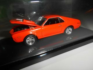 Hot Wheels Cool Collectibles Limited Edition 1969 Amc Javelin Amx Orange Case