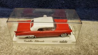 Vintage Solido Cadillac Eldorado 4501 In Case