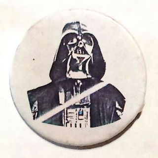 Star Wars: Darth Vader A Hope Art 2.  25 " Vintage 1970 