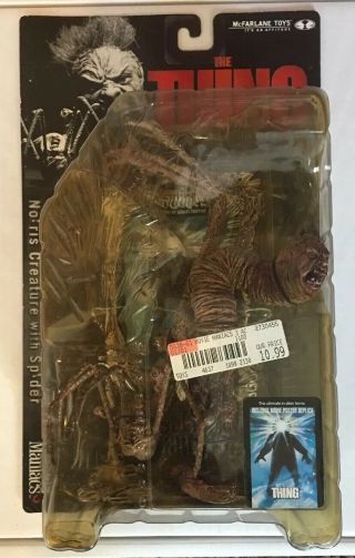Movie Maniacs 3,  The Thing Norris Creature With Spider,  Mcfarlane Toys 2000