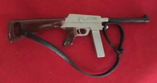 Vintage Gi Joe 1964 1966 Sotw French Resistance 7.  65 Submachine Gun Rifle Hasbro