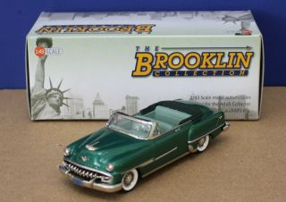 Brooklin 196 1:43 1954 Desoto Firedome Convertible Fairway Green Mint/ Box Db