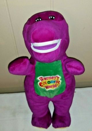12 " Singing Barney The Purple Dinosaur Barney & Friends Soft Plush Toy Doll