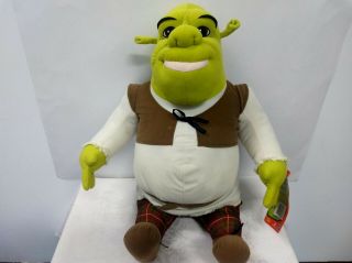 Jumbo Shrek 2 Plush Ogre X - Large Stuffed Toy Hasbro Dreamworks 2004 W/tags