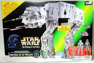 Kenner Star Wars Potf Power Of The Force Imperial At - At Walker 1997