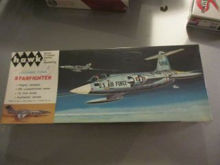 Hawk 1/48th Scale F - 104 Starfighter Kit 504 - 130
