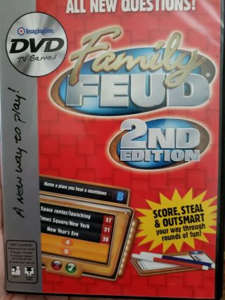 Family Feud 2nd Edition Interactive Dvd Board Game Show