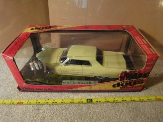 Rare Jada,  Reservoir Dogs 1965 Cadillac Diecast 1/18 Scale Model Car,  Tarantino