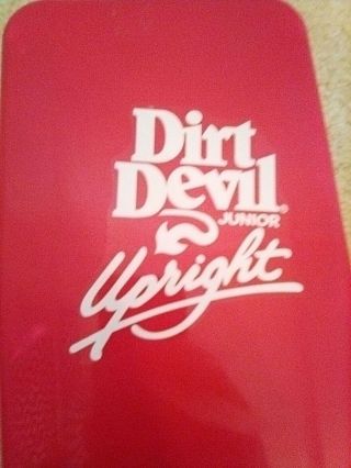 Vintage Toy Dirt Devil Junior Upright Vacuum Cleaner 2