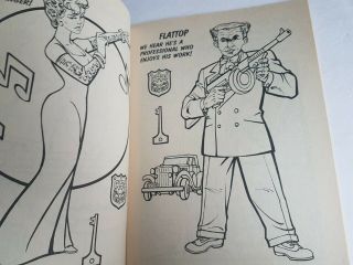 Dick Tracy Vintage Golden Coloring Book 1990 Vintage 3