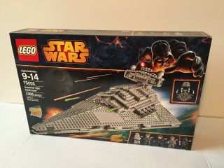 Star Wars Lego Imperial Star Destroyer 75055 Factory Misb 2014 Retired