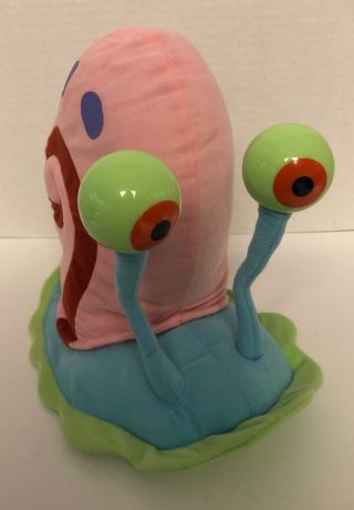 Spongebob Squarepants Gary The Snail 12 " Plush 2000 Plastic Eyes Bendable Viacom
