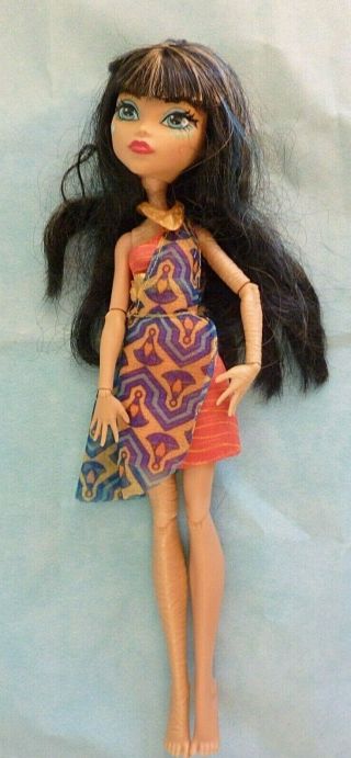 Monster High Doll Cleo De Nile Dance The Fright Away Dress Bd3813 - 2