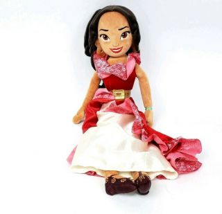 Disney Elena Of Avalor Plush Stuffed Toy Doll Princess 18 "