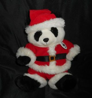 Build A Bear Wwf Black White Panda Christmas Outfit Stuffed Animal Plush Babw