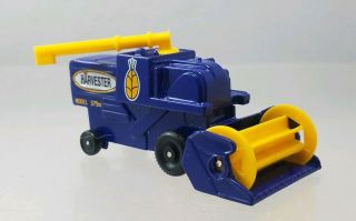 Matchbox Combine Harvester Blue - 1999