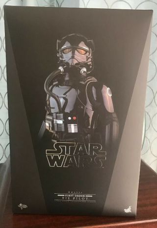 Hot Toys Star Wars Tie Fighter Pilot Mms324 12 " 1:6 Action Figure Nib S/h