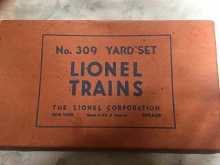 The Lionel Corporation - Vintage Lionel Trains No.  309 Yard Set -