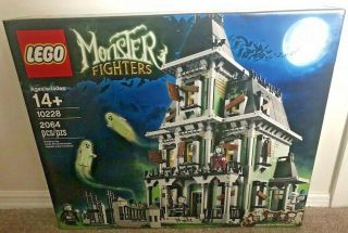 Retired Lego Monster Fighters Rare Haunted House 10228 - Box