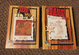 Bang Card Game Core Complete Set And Expansion Dodge City Dv Giochi Sciarra