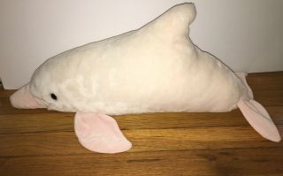 Discovery Channel Pink 23” Long River Dolphin Plush