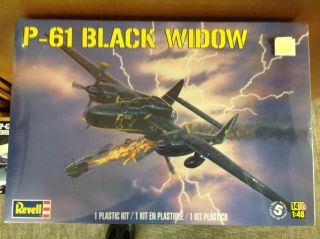 Khs - 1/148 Revell Model Kit 7546 P - 61 Black Widow