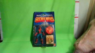 1984 Marvel Heroes Secret Wars Spider - Man Action Figure Mip Mattel