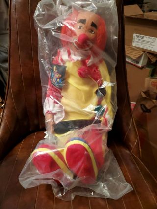 In Living Color Homie The Clown Plush Doll - 1992 Fox Tv - Nwt - In Package