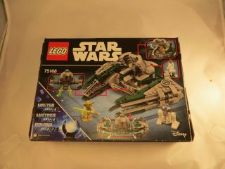 Lego Star Wars Yoda Jedi Starfighter 75168