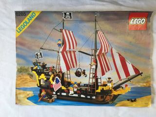 Lego Set 6285 BLACK SEAS BARRACUDA pirate ship,  99 complete Includes Booklet 2