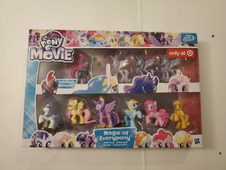 My Little Pony The Movie Magic Of Everypony Hasbro Round Up Mini Figure Set