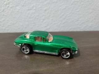 Vintage 1979 Mattel Hot Wheels ‘63 Split Window Corvette Stingray Green