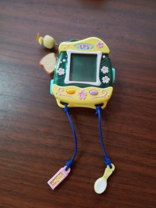 2006 Hasbro Lps Littlest Pet Shop Handheld Digital Pet Duck Key Chain Game In Ec