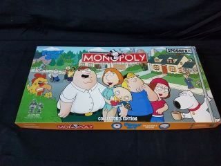 Family Guy Collector Edition Monopoly Real Estate Game Usaopoly Tv