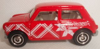 Matchbox 1964 Austin Mini Cooper 1275s Christmas,  Red 2019 Loose