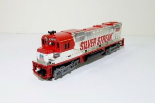 Tyco Diesel Locomotive Silver Streak 4301 Ho Scale Train Engine Model
