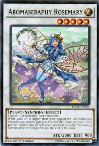 Yugioh Aroma / Aromage Plant Rock Deck Complete 40 - Cards,  Extra