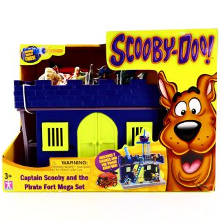 Scooby Doo Captain Scooby And The Pirate Fort Mega Set 7 Figures Deluxe Giftset