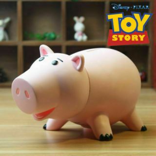 Toy Story Hamm Figures Coin Save Money Box Piggy Bank Pink Ham Pig Xmas Gift