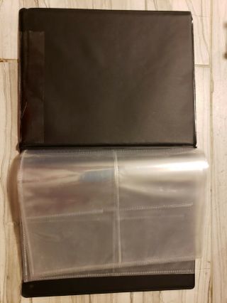 Mtg Black Lotus Binder Magic Ultra Pro 4 Pocket Portfolio Card Storage
