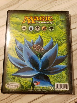 Mtg Black Lotus Binder magic ultra pro 4 pocket portfolio card storage 2