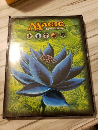 Mtg Black Lotus Binder magic ultra pro 4 pocket portfolio card storage 3