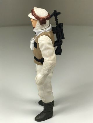Star Wars Vintage Figure Luke Skywalker Hoth Complete w/rifle 1980 LFL HK 3
