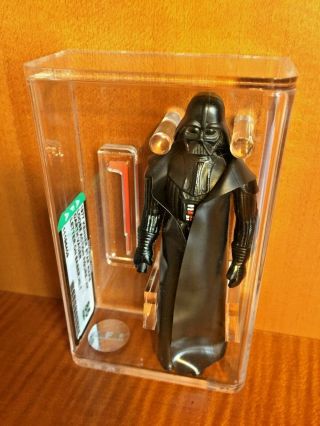 Vintage Star Wars.  Afa 85.  Darth Vader With Lettered 