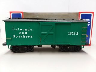 Kalamazoo Trains 1872 - 2 Colorado & Southern Boxcar 741sx
