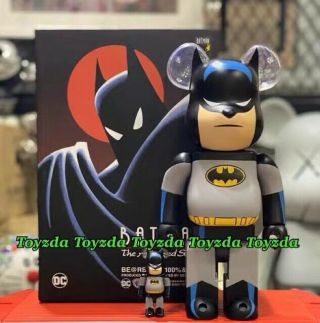 Medicom 2019 Dc Batman The Animated Series 400,  100 Bearbrick Be@rbrick Set