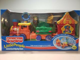 Vintage Fisher Price Little People Big Top Circus Train 72753